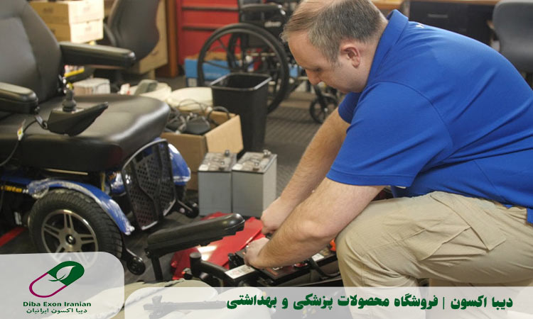 نگهداری و تعمیر ویلچر